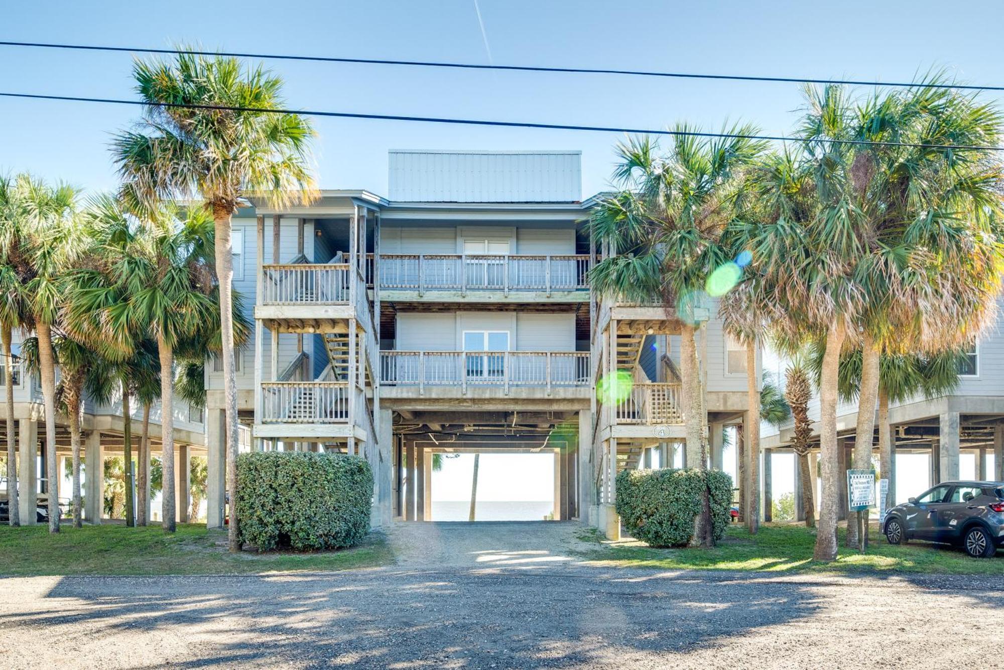 Cedar Key Condo With Balcony And Gulf Views! Ngoại thất bức ảnh